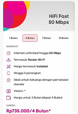 Bayar 4 bulanan