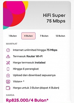 Bayar 4 bulanan